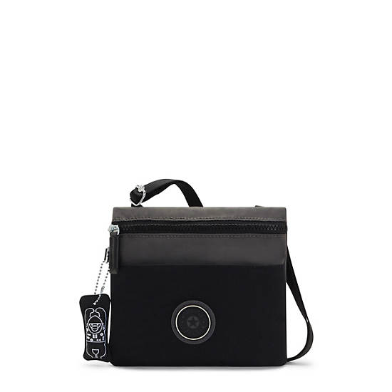 Kipling Gib Crossbody Bag Handbag Coal Black Block | AU 1266YX